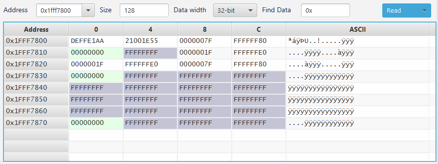 Solved: STM32G030 spare option bytes - STMicroelectronics Community