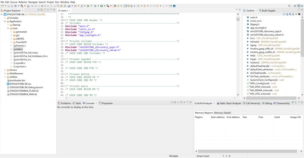 STM32CubeIDE project