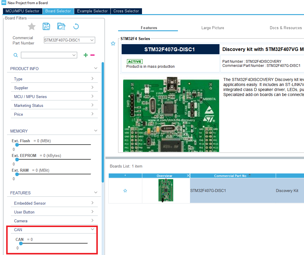 Solved: STM32F407 Discovery 1 board - CAN support - STMicroelectronics ...