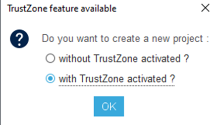 Enable TrustZone