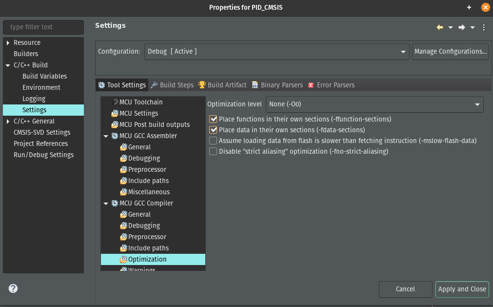 Compilation error while integrating DSP library - STMicroelectronics ...