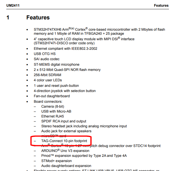 STM32H747i j-tag debugging - STMicroelectronics Community