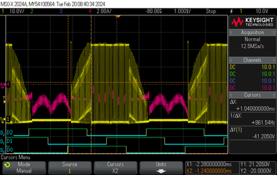 'Placement Electrical Angle' = 231