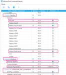 Figure 9 – Software Packs network configuration