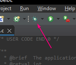Figure 24 – Debug mode icon