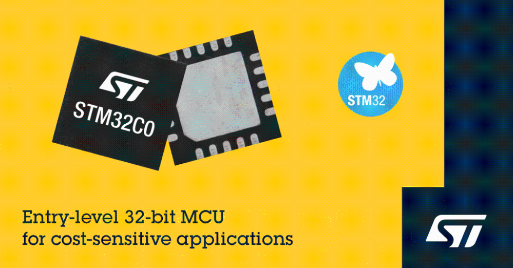 Solved: STM32C0 MCU Brings 32-bit Kick To 8-/16-bit Cost-s ...