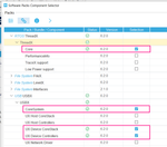 Fig 5. STM32CubeMX - X-CUBE-AZRTOS-H7, ThreadX and USBX settings
