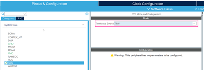 Fig 12. STM32CubeMX - Timebase Source