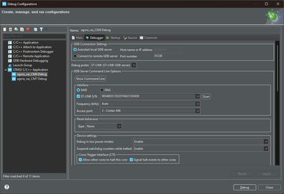 CM4 Debugger page1