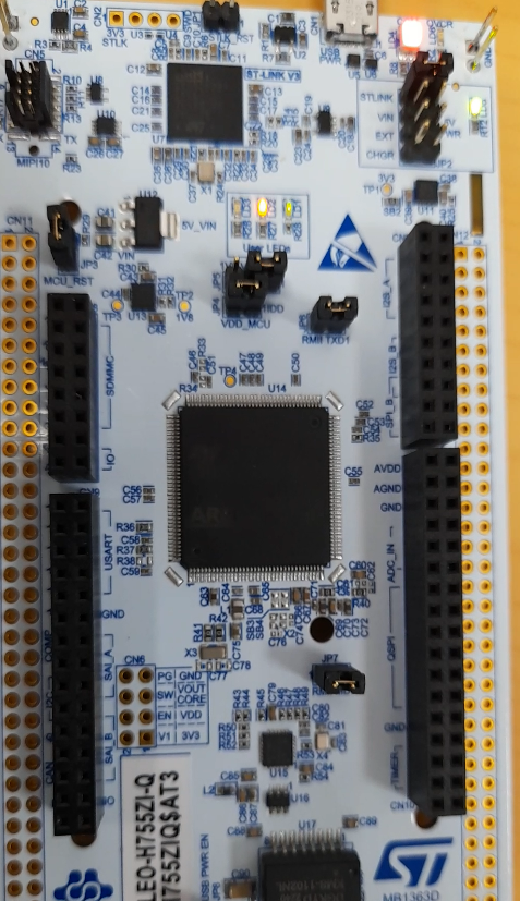 New with STM32H7 - STMicroelectronics Community