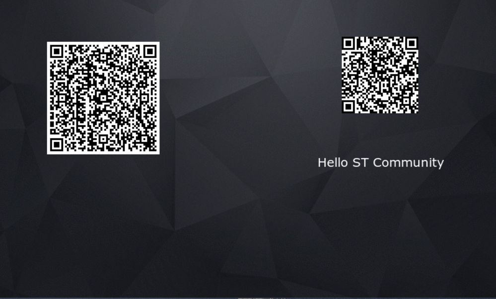 QRCode widget