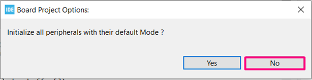 Figure 25 - Initialization