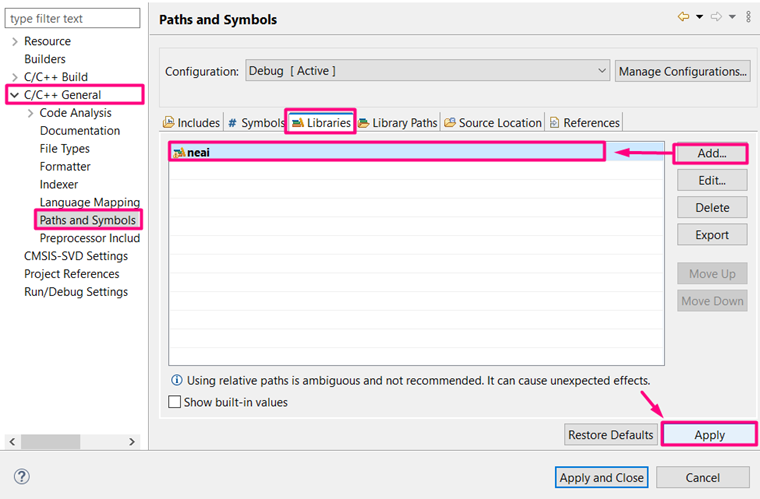 Figure 42 - Add Library part 4