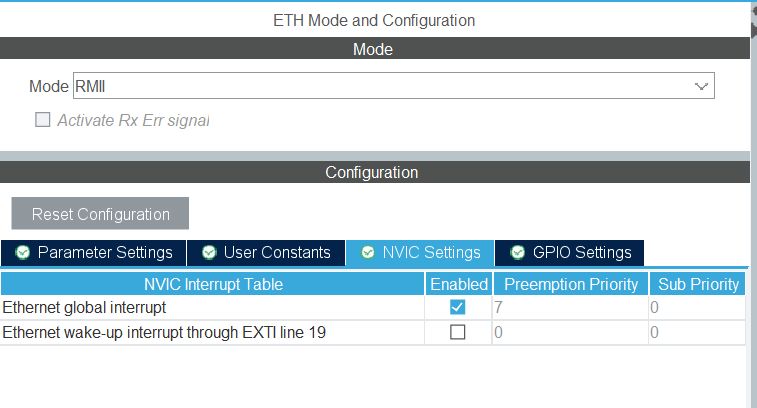 Ethernet Configuration - 2