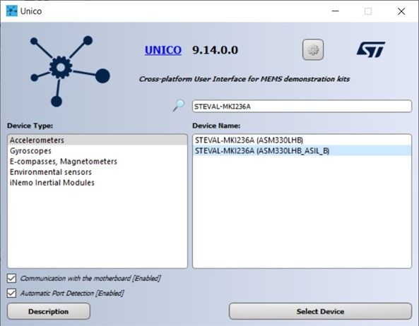 Figure 4: Unico launcher.