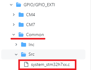 Solved: Keil project compilation error in NUCLEO-H755ZI-Q ...