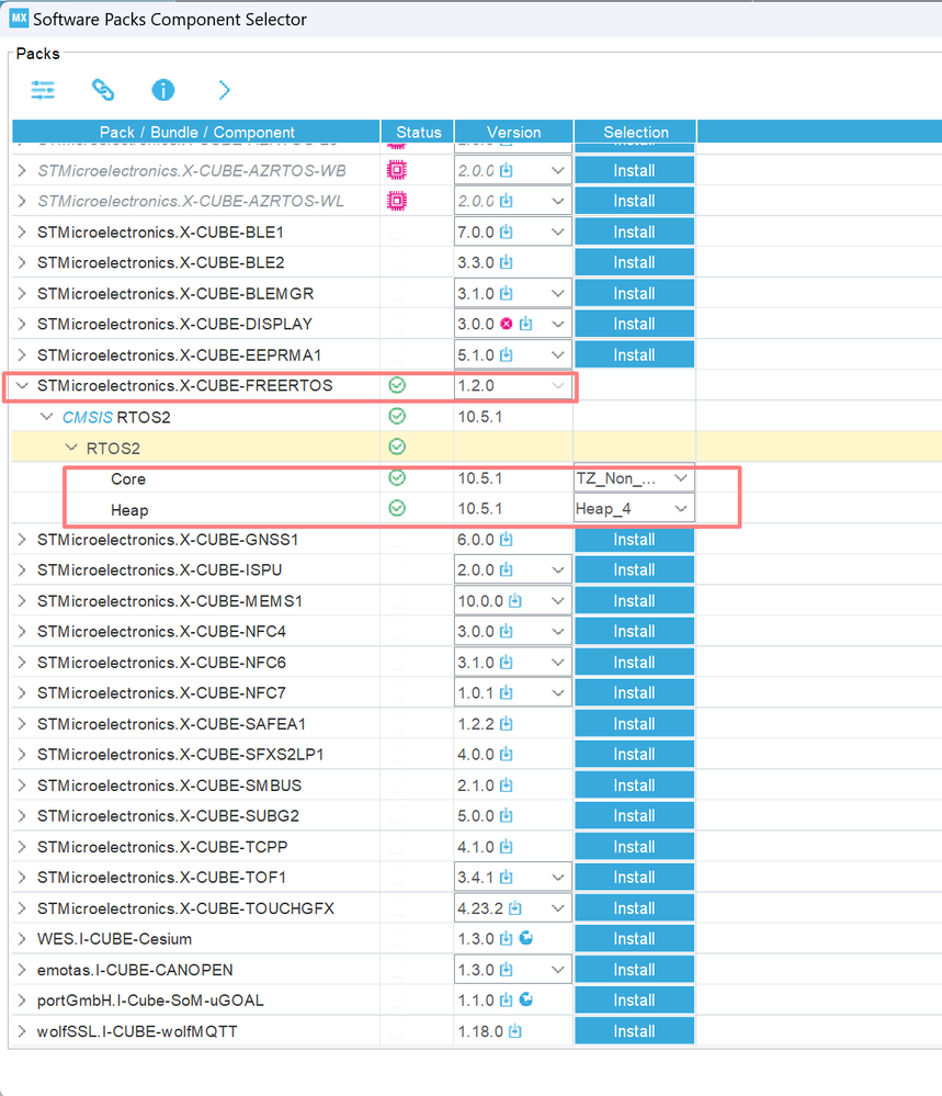 STM32 And FreeRTOS+ CLI Library - STMicroelectronics Community