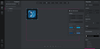 Setting the visual element of the flex button to 0
