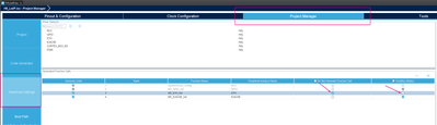 Figure 4 - Project Settings Customization