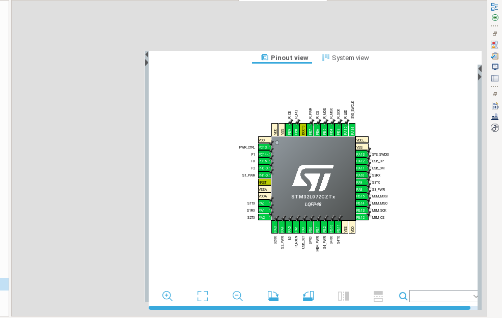 Just the image of the device. No controls are active.