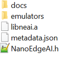 Figure 14 - Library and header