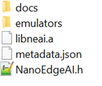 Figure 14 - Library and header