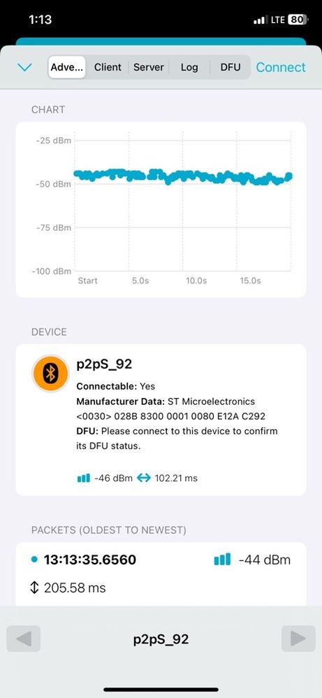 Ref: iOS discovered advertisement