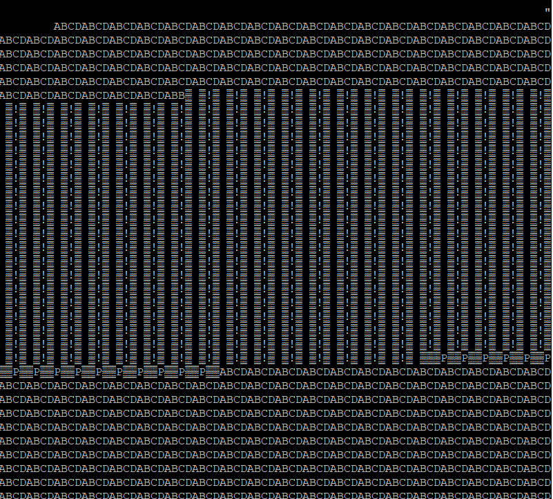 Data captured from PuTTy