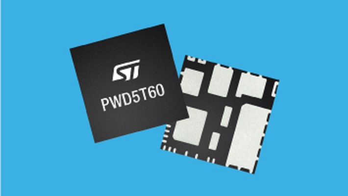 High-voltage power stage with space-efficient eval ...