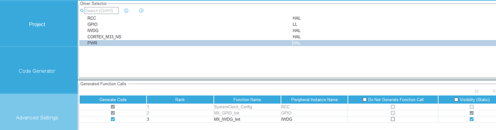 GPIO with LL drivers