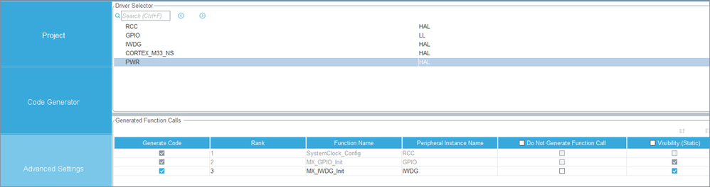 GPIO with LL drivers