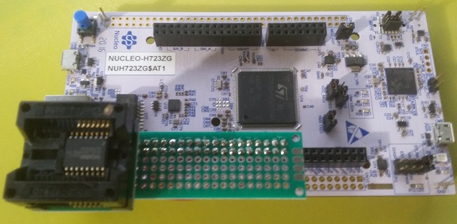 STM32WB with QSPI flash MT25QL256ABA (PMod SF3) - STMicroelectronics ...