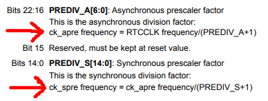 p4. RM0351 RTC_PRER register equations.PNG