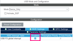 Fig. 7 - Enabling USB Interrupt - STM32CubeIDE