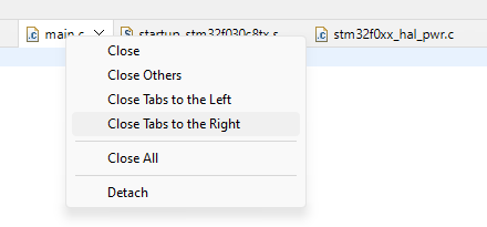 Run program opens a random file after a debuggin s ...