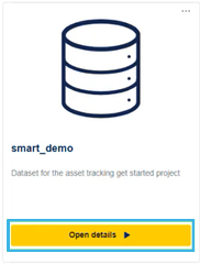 Figure 11. My datasets - Open details