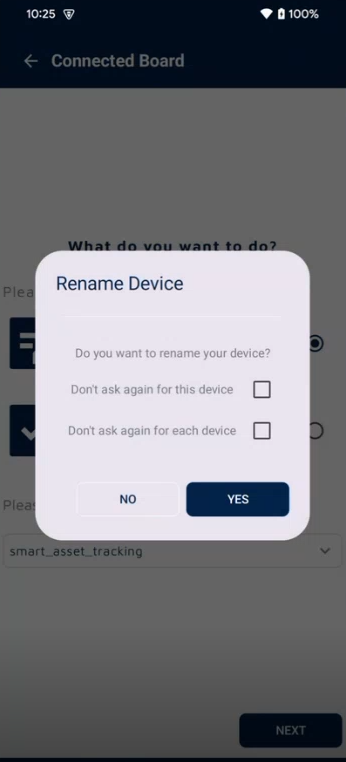 Figure 2: Rename device