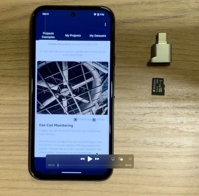 Figure 8: Read the content of the MicroSD card using a MicroSD Card reader