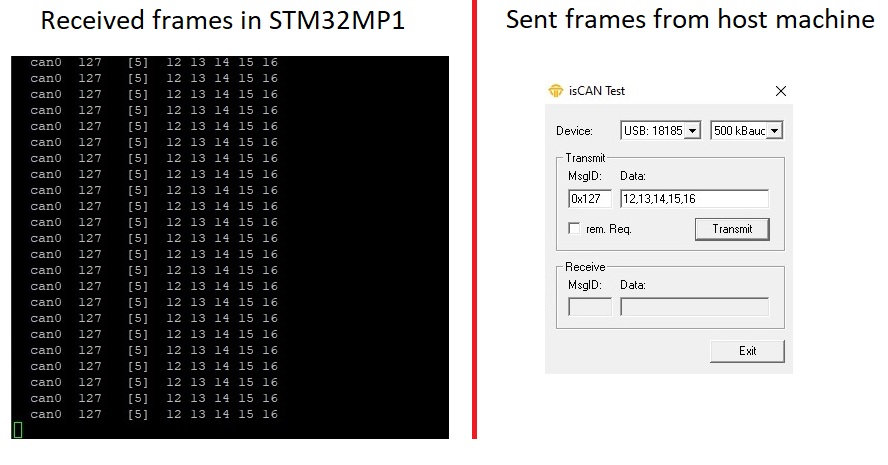Solved: CAN communication on STM32MP157f-dk2 in Classical